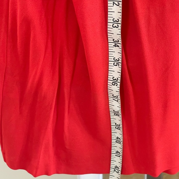 Vintage Valentino Embellished Red Spaghetti Strap Dress - Picture 5 of 16